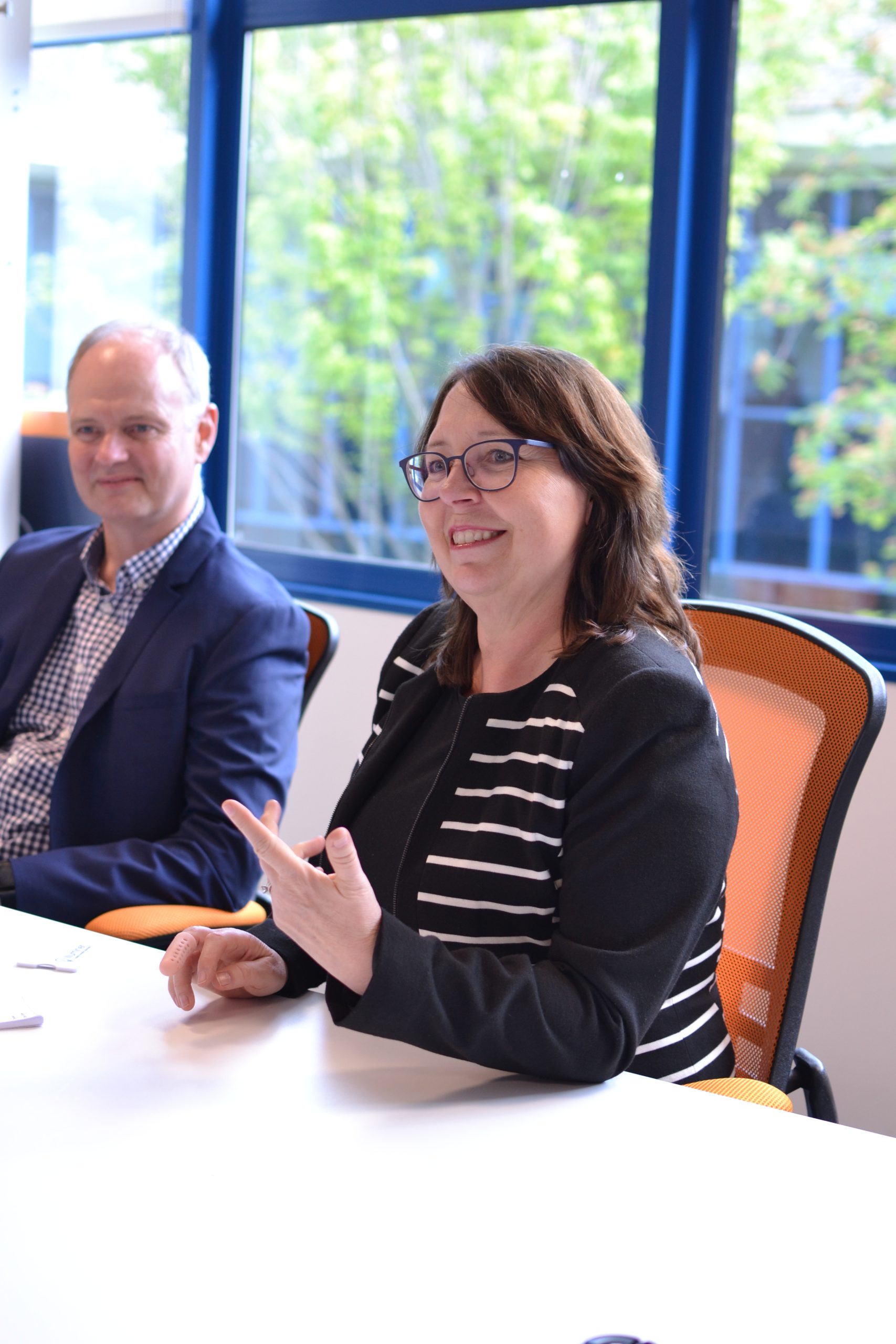 A photo of Alison and Trevor